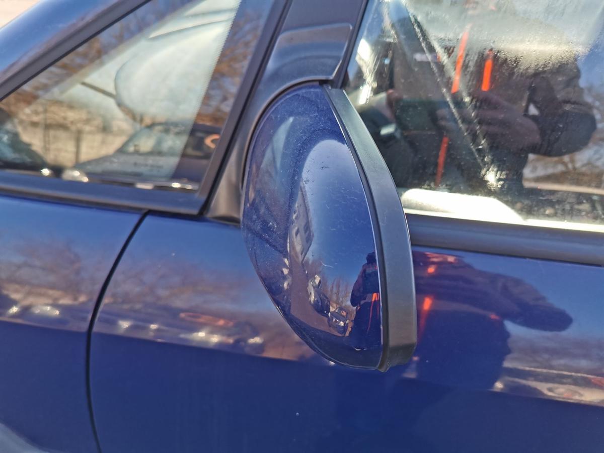 Opel Zafira A Aussenspiegel Spiegel R&uuml;ckspiegel links elektr Z20Z Atlantikblau