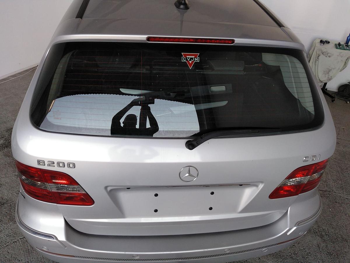 Mercedes B-Klasse W245 Heckklappe polarsilbermetallic mit Heckscheibe Bj.2006