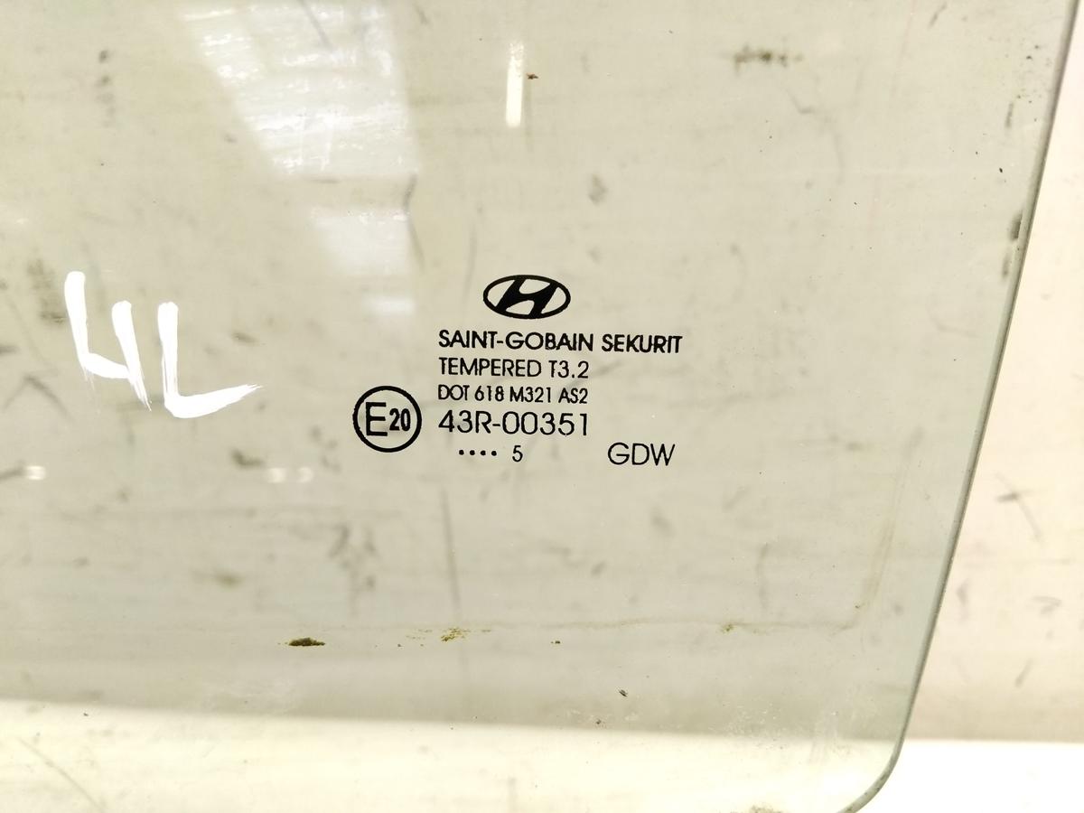 Hyundai i30 Kombi GD original T&uuml;rscheibe hinten links gr&uuml;ncolor BJ2015