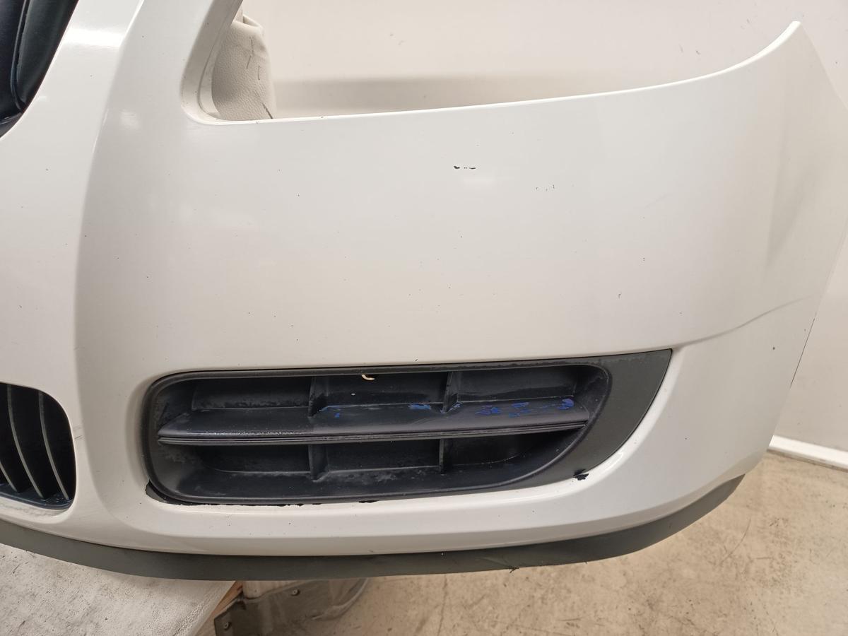 Skoda Roomster Praktik 5J orig Stoßstange Stoßfänger vorn LF9E-weiss Bj 2007