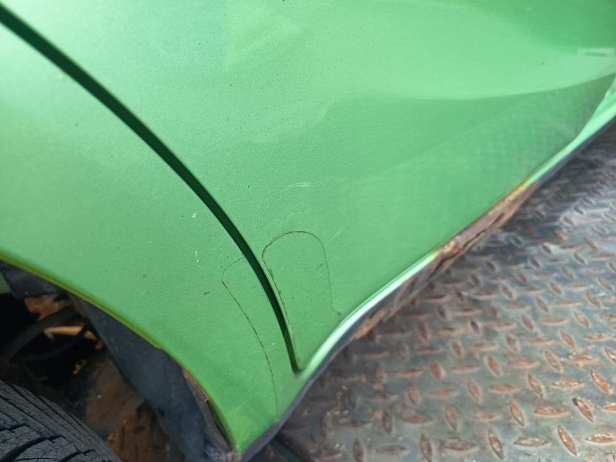 Suzuki Splash original T&uuml;r hinten rechts Fond ZJD Splash green Bj 2008