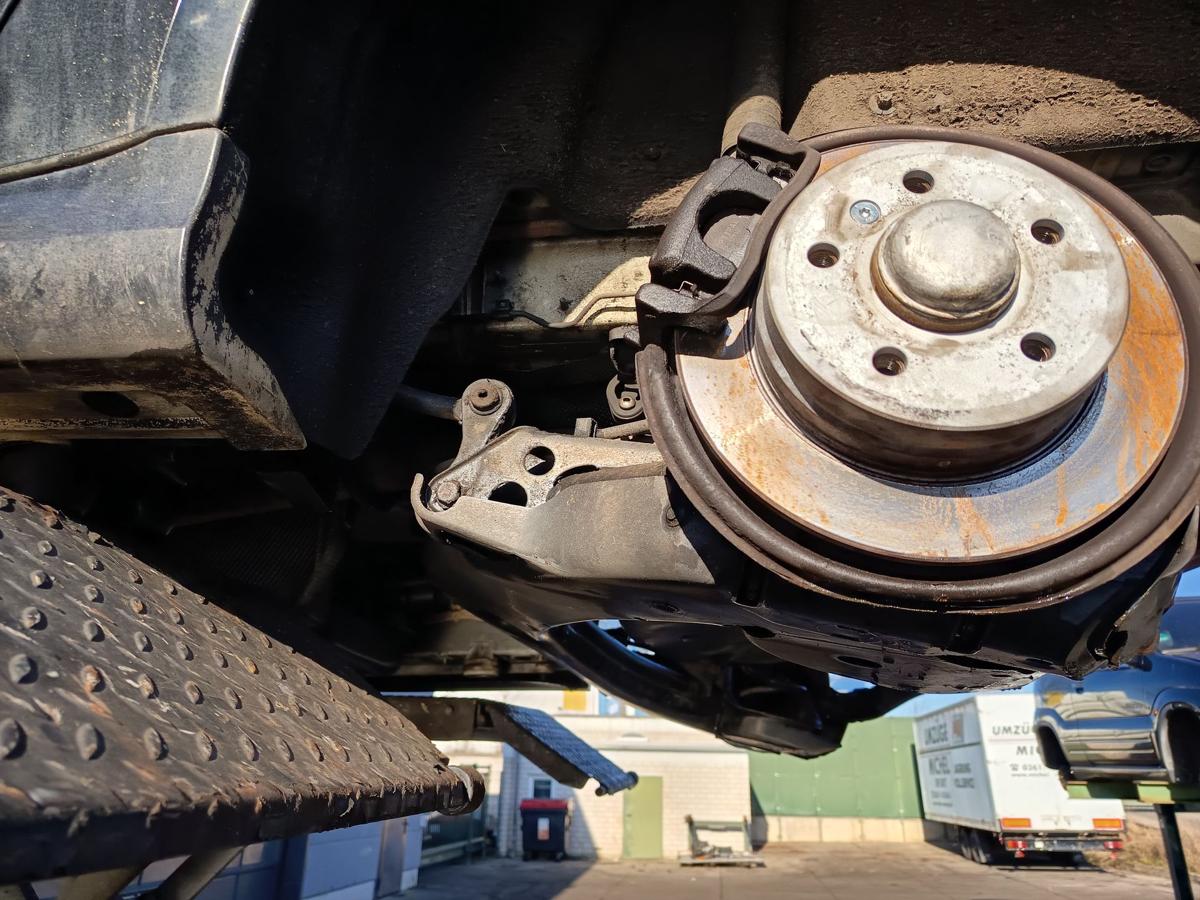 Mercedes W245 Mopf original Hinterachse scheibengebremst f&uuml;r 2,0l 80kW D Bj 2011