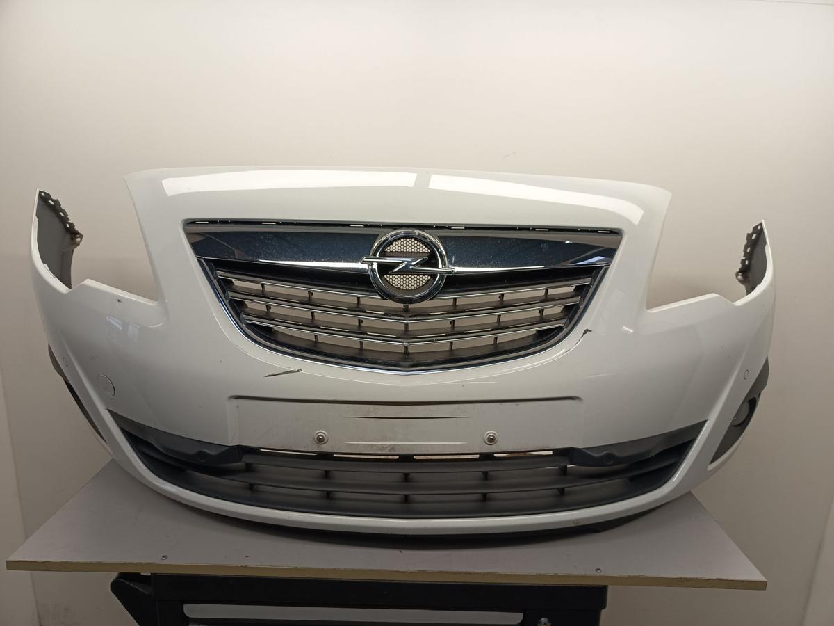 Opel Meriva B original Sto&szlig;f&auml;nger Stange vorn Front Z474 Casablancawei&szlig; Bj 2013