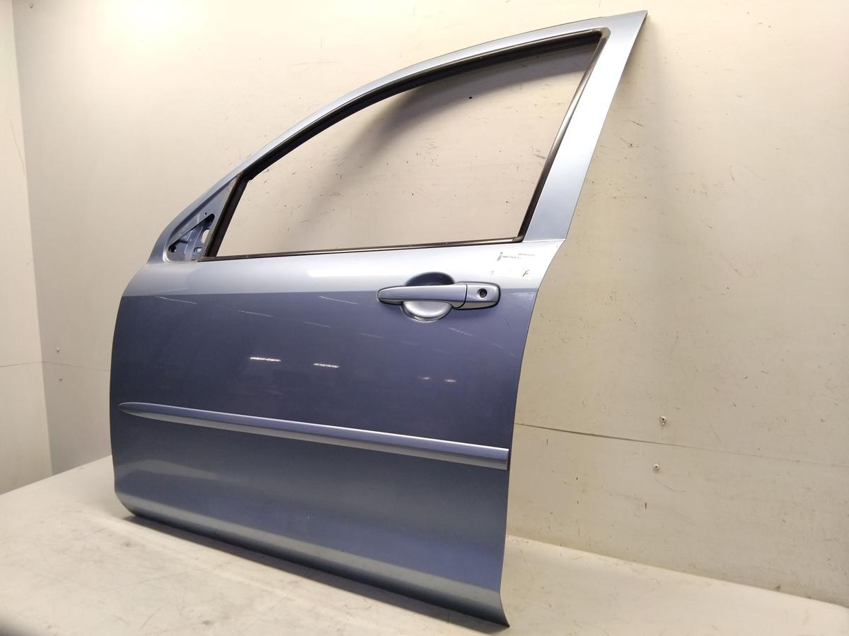 Mazda 2 DY T&uuml;r vorn links Fahrert&uuml;r hellblaumetallic Bj.2007