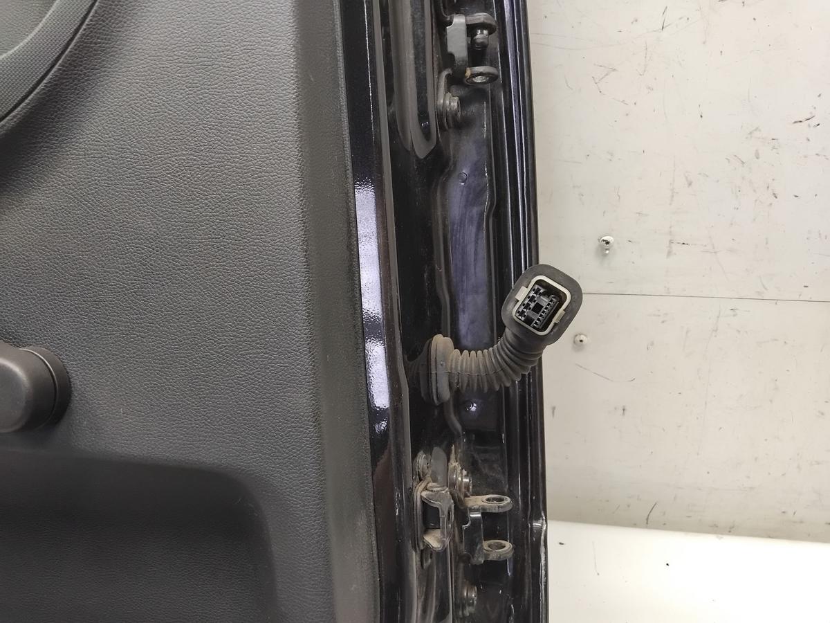 Skoda Fabia 2 Kombi 5J T&uuml;r hinten links schwarzmetallic 9910 LF9R Bj.2008