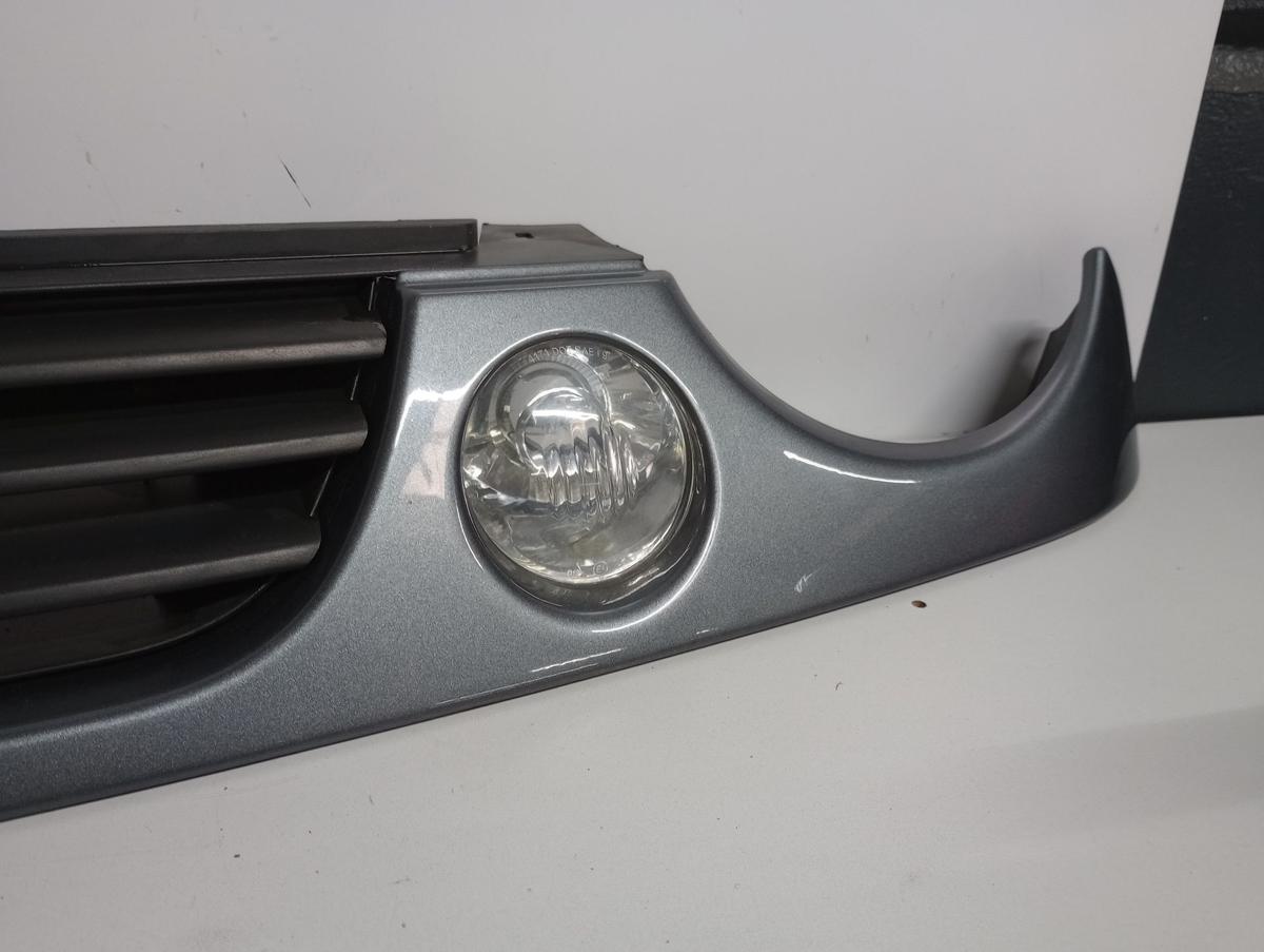 VW Lupo original Kühlergrill 6X0853661B mit Emblem D7X Platingrau Bj 2003