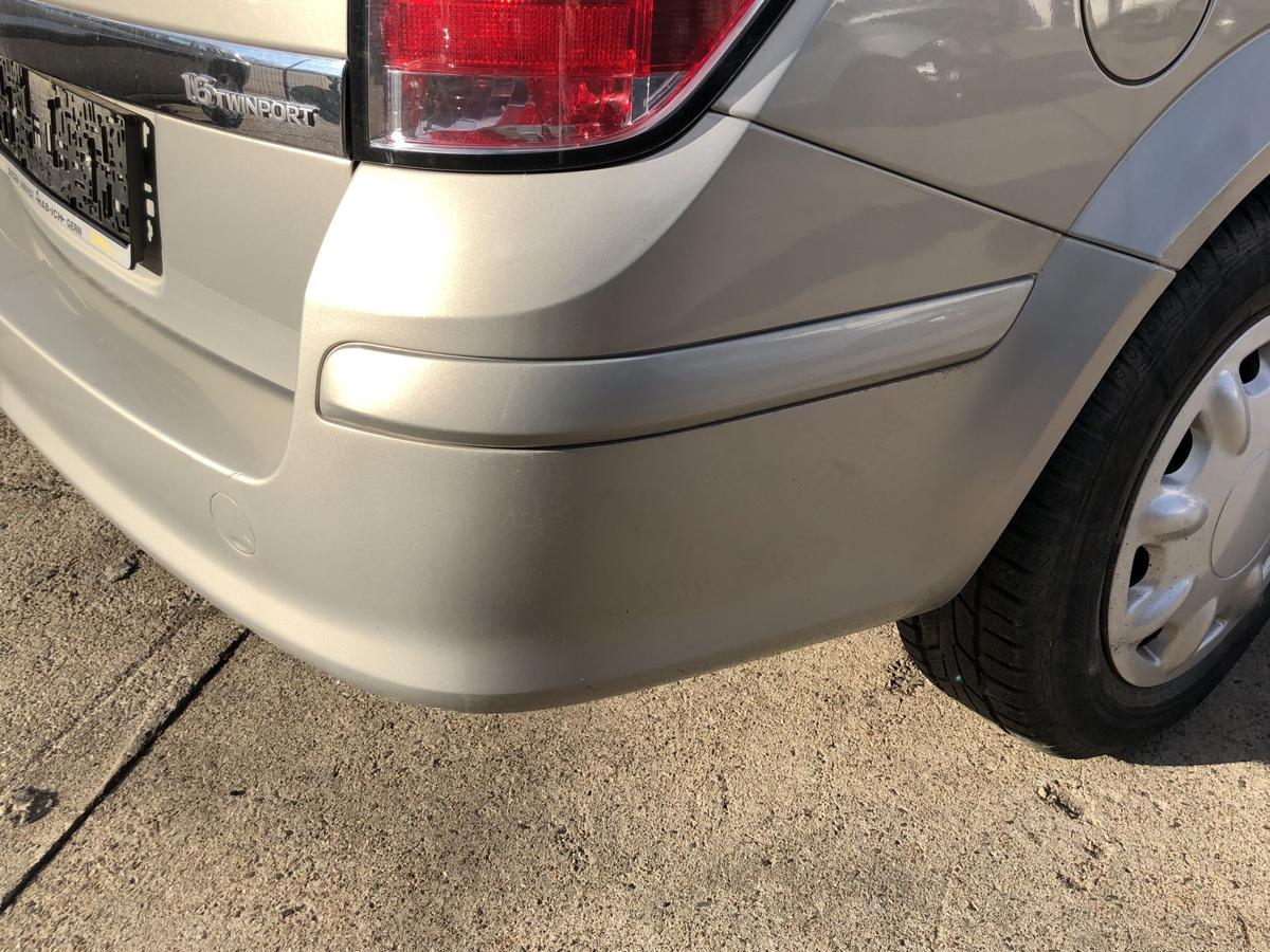 Opel Astra H Caravan Stoßfänger hinten Heckschürze Kombi Z167 Pannacotta