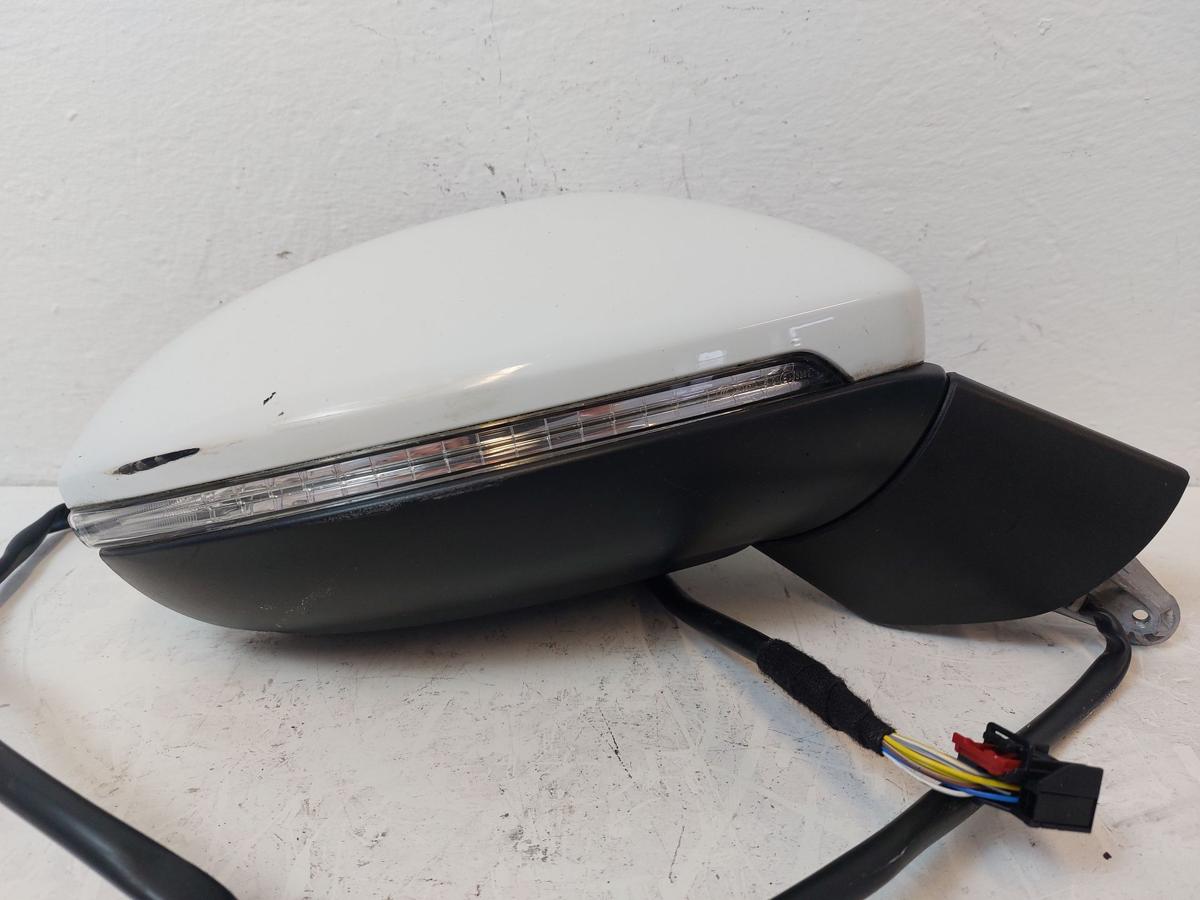 VW Golf Sportsvan AUV ab17 Au&szlig;enspiegel rechts elek heizbar Blinker LC9A wei&szlig;