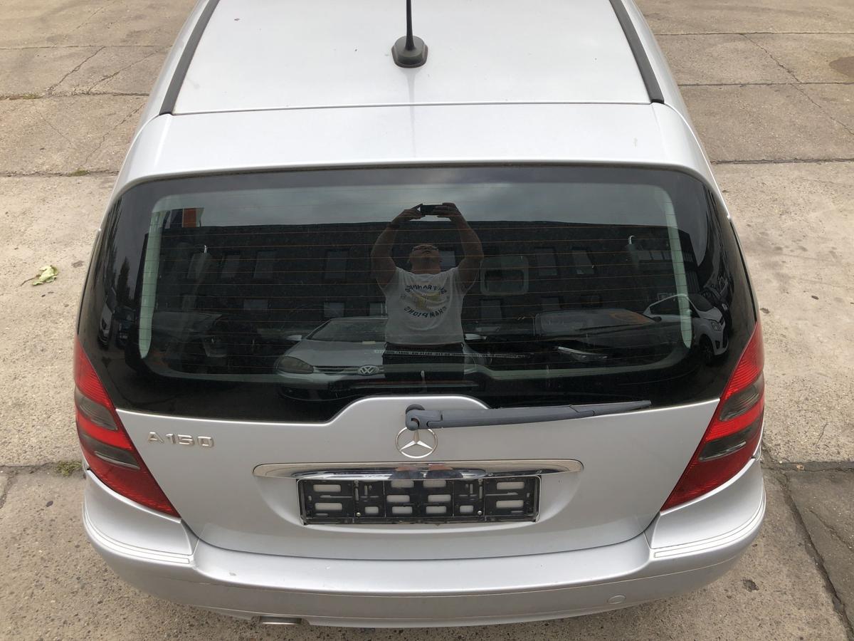 Mercedes A-Klasse W169 Heckklappe mit Scheibe im Rohbau 3/5 t&uuml;rer 04-12 silber
