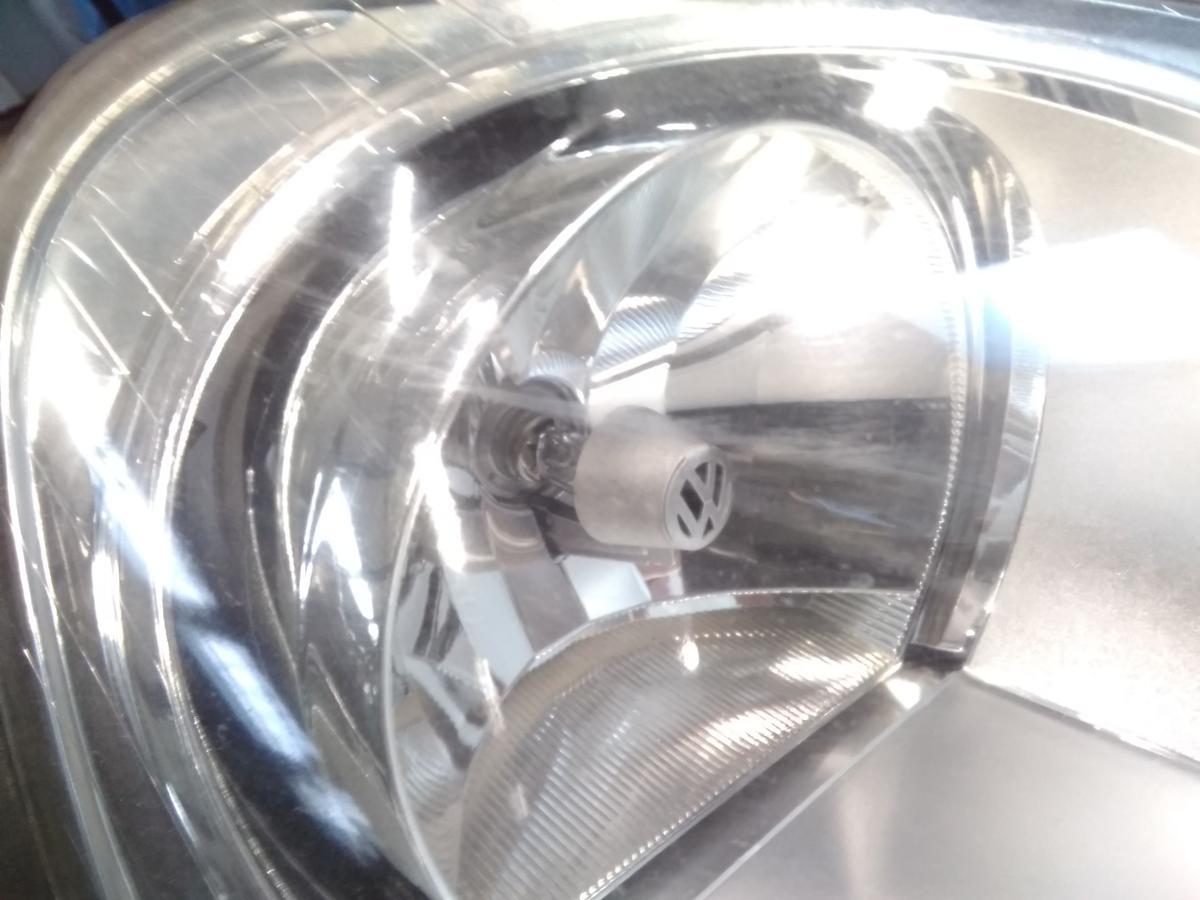 VW Polo 9N3 orig Scheinwerfer vorn rechts Halogen mit LWR Valeo 6Q1941008AQ BJ07