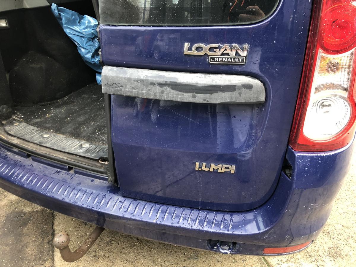 Dacia Logan MCV Hecktür rechts mit Scheibe OV61H Blue Marine