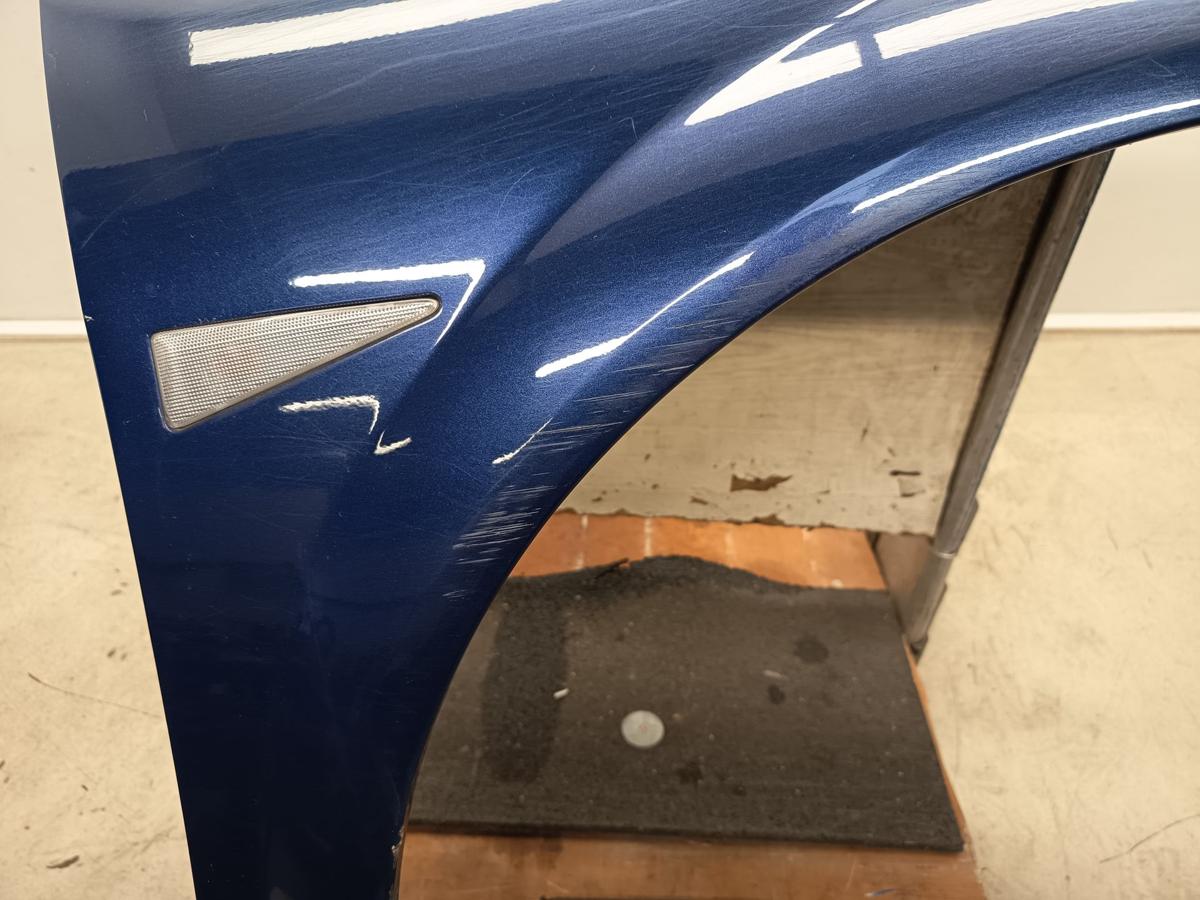 Renault Megane II original Kotfl&uuml;gel rechts TEF43 Blau Baujahr 2004