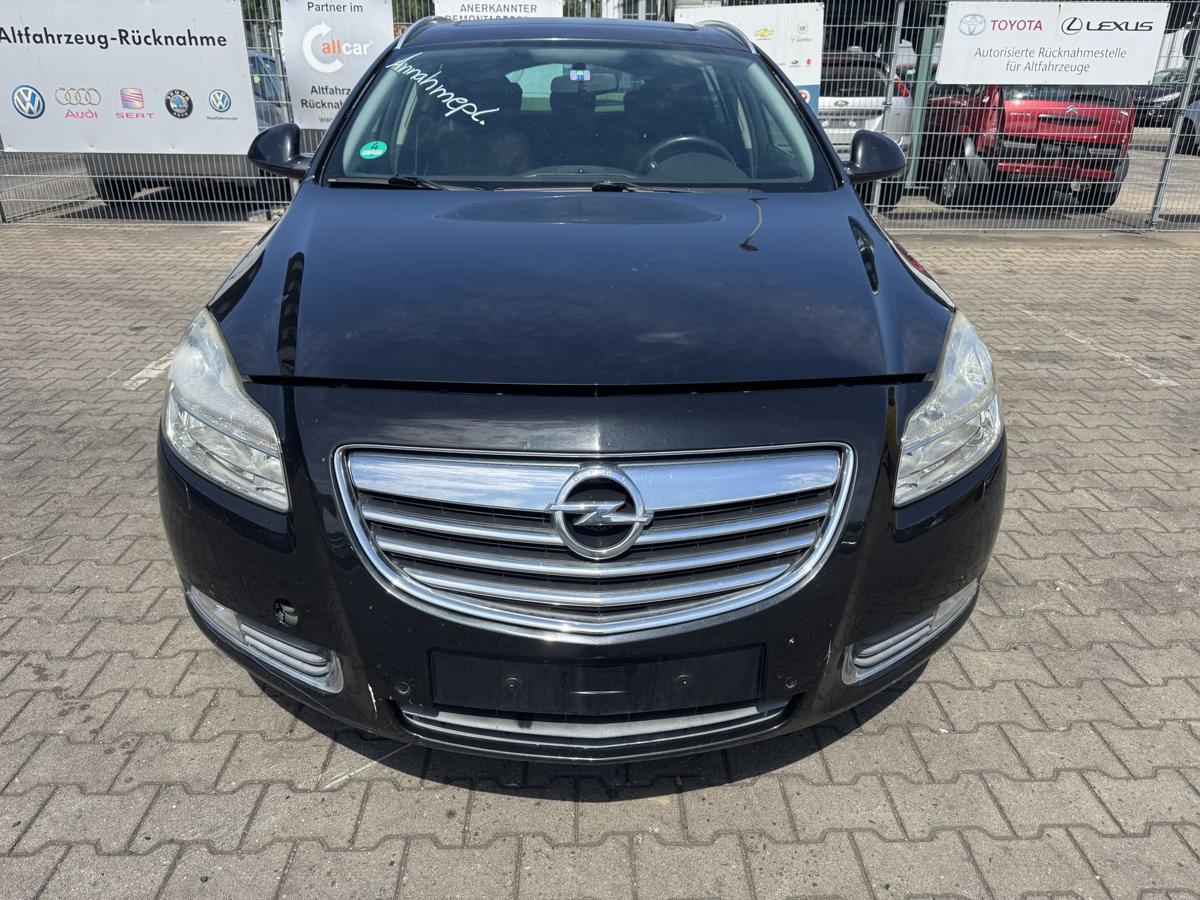 Opel Insignia A original Sto&szlig;stange Stossf&auml;nger vorn GAR Graphitschwarz Bj.2011