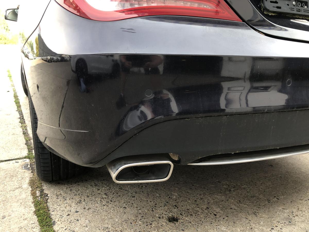 Mercedes CLA C117 bis 16 Sto&szlig;f&auml;nger hinten Hecksch&uuml;rze Coupe URBAN Besch&auml;digt