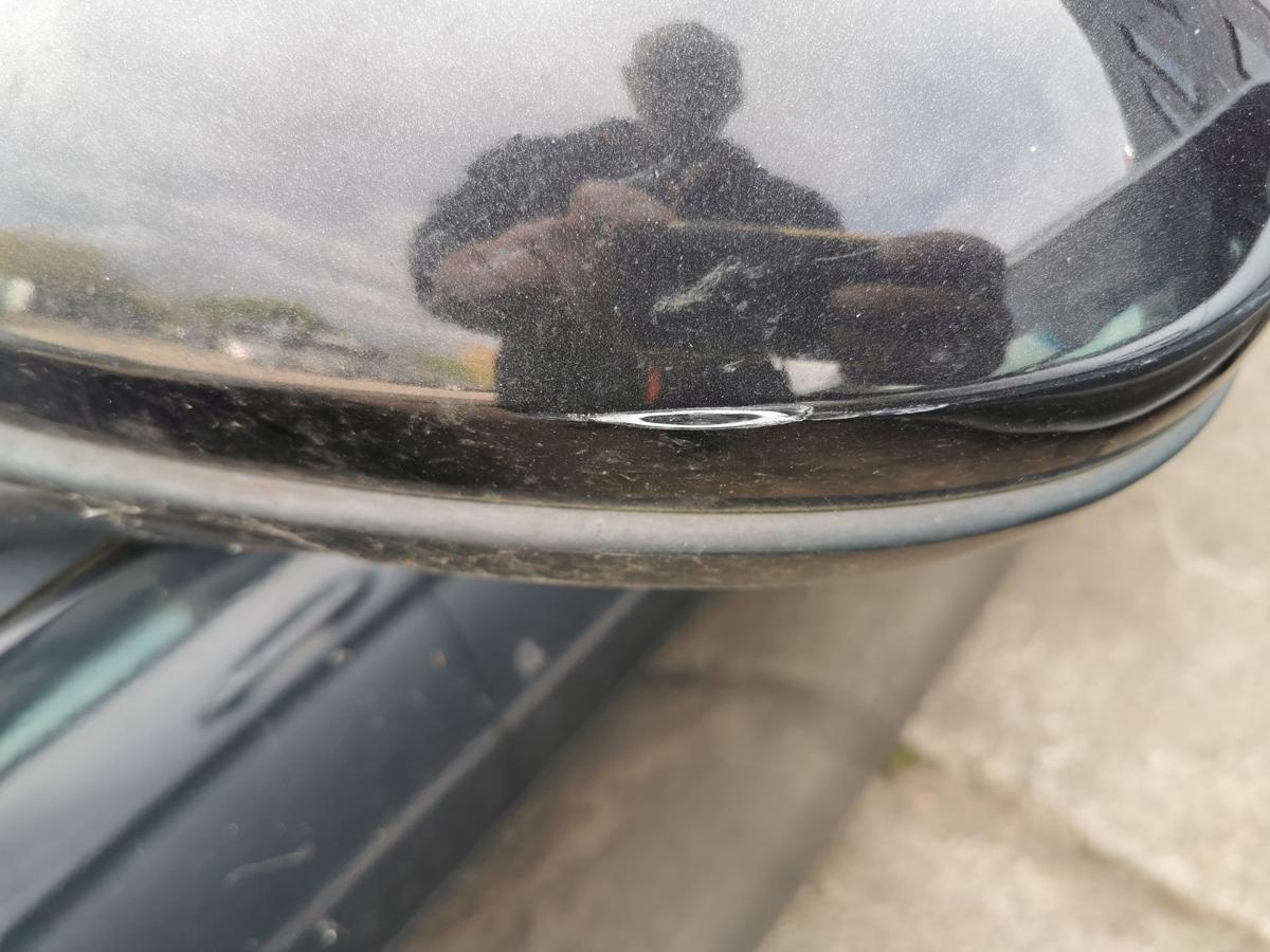 Mazda 3 BL Aussenspiegel Spiegel Rückspiegel links elek ankla 16W Granitschwarz