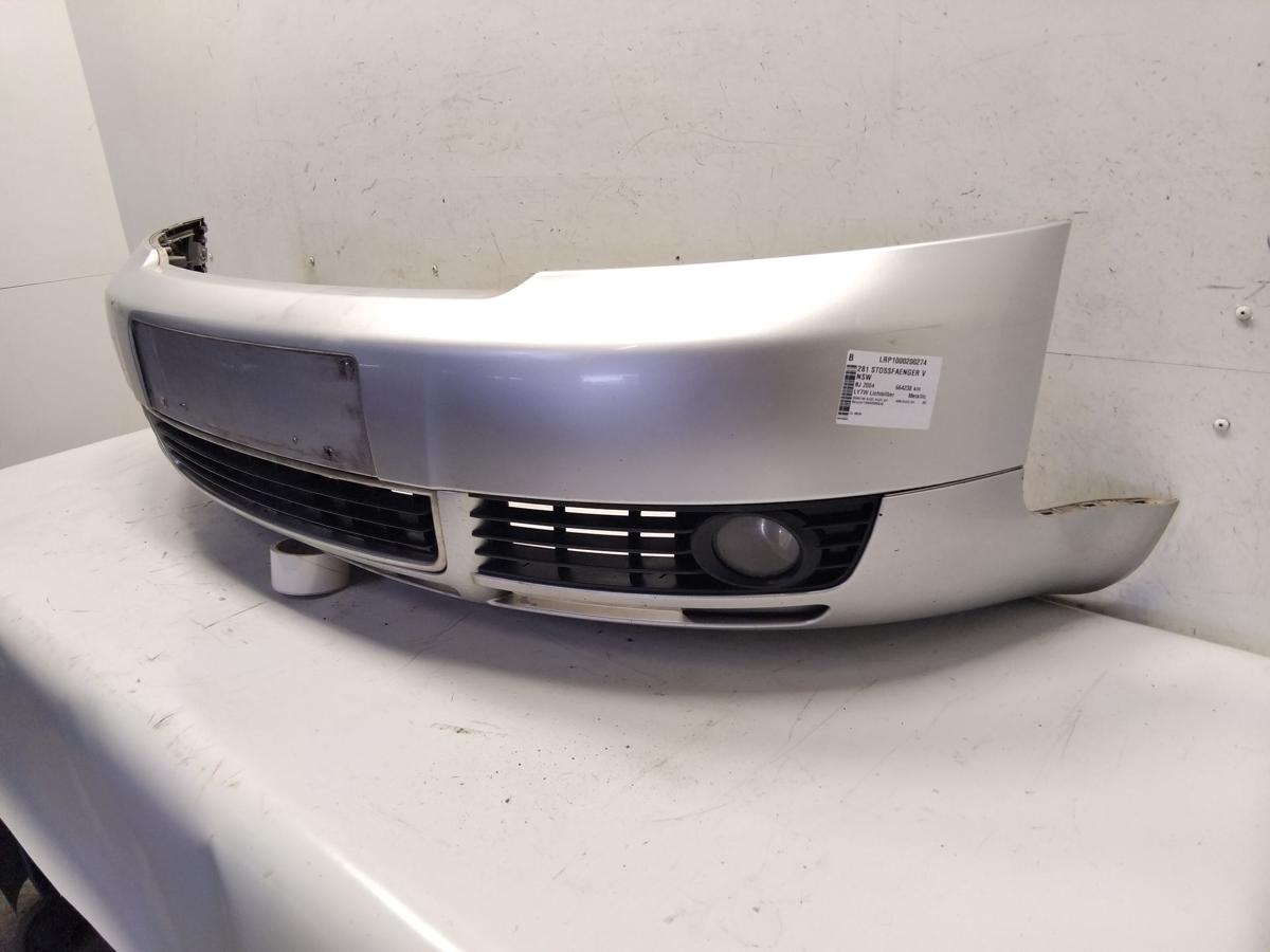 Audi A4 8E orig Sto&szlig;f&auml;nger Sto&szlig;stange vorn LY7W Lichtsilber Metallic NSW BJ2004