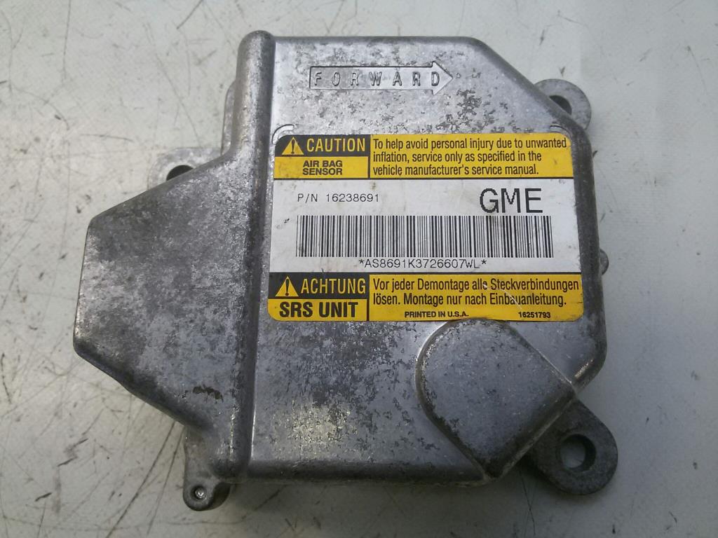 Opel Sintra original Steuergerät Air-bag 16238691 BJ1997