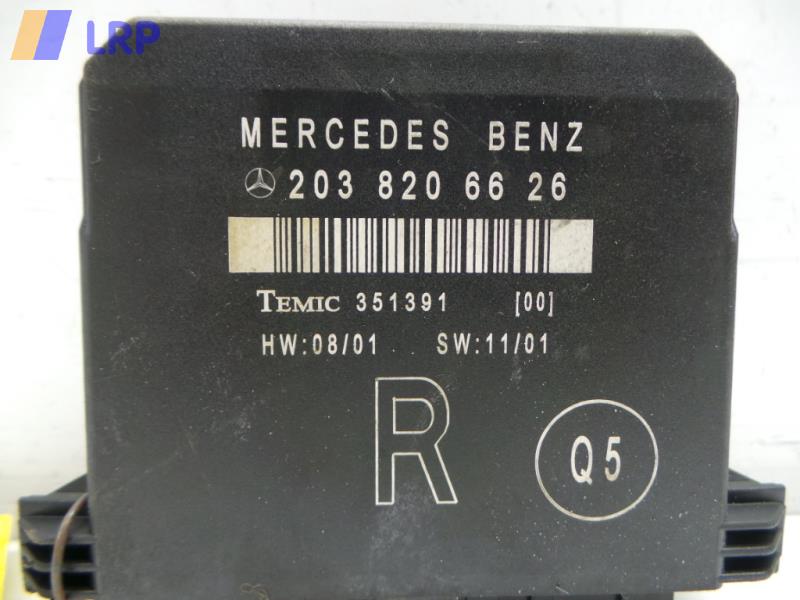 Mercedes Benz C-Klasse W203 Bj.2002 Türsteuergerät hinten rechts 2038206626 351391 Temic