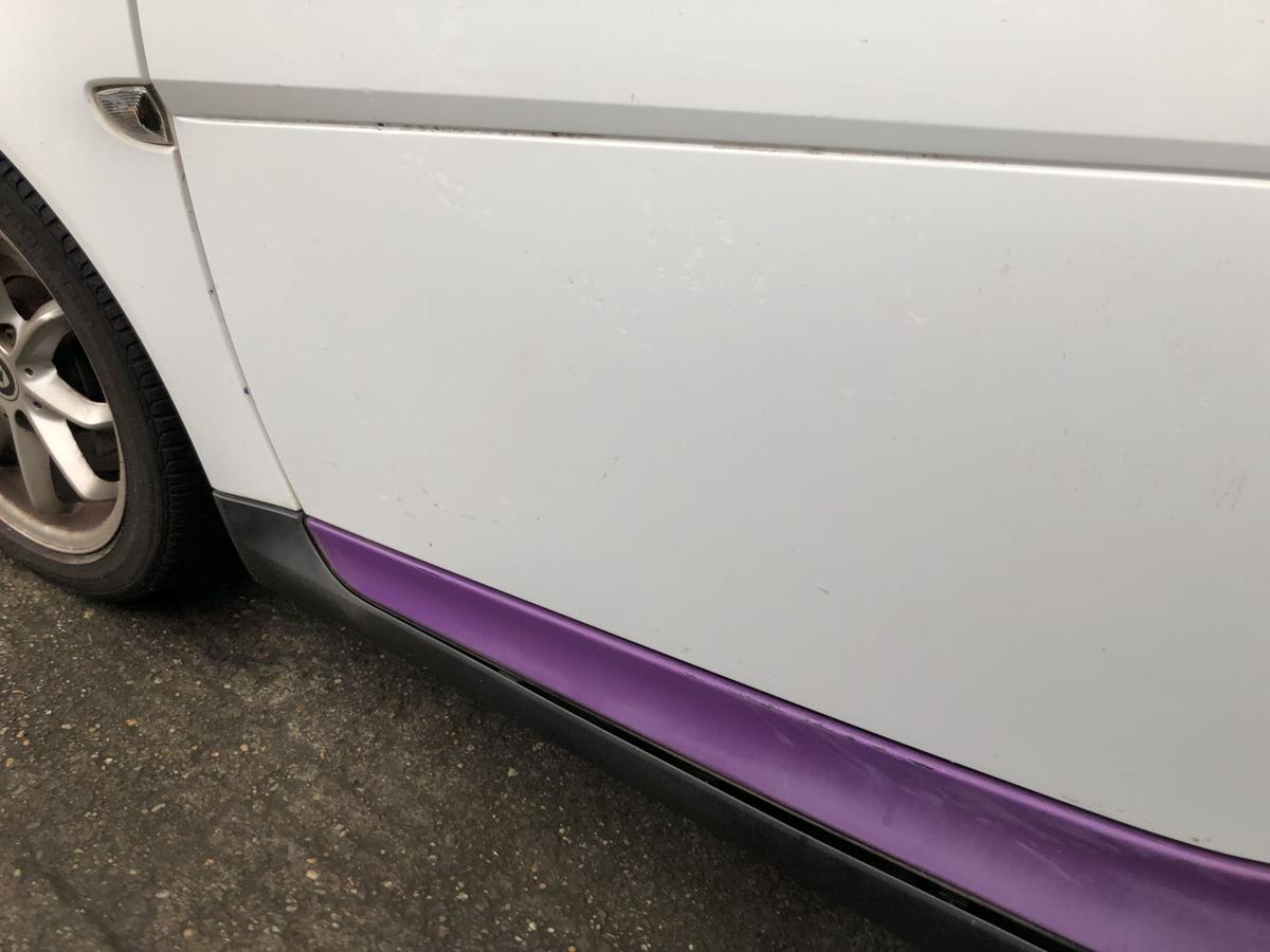 Smart 451 Mopf Tür vorn links Fahrertür mit elek Fensterheber EAZ Kristallweiß