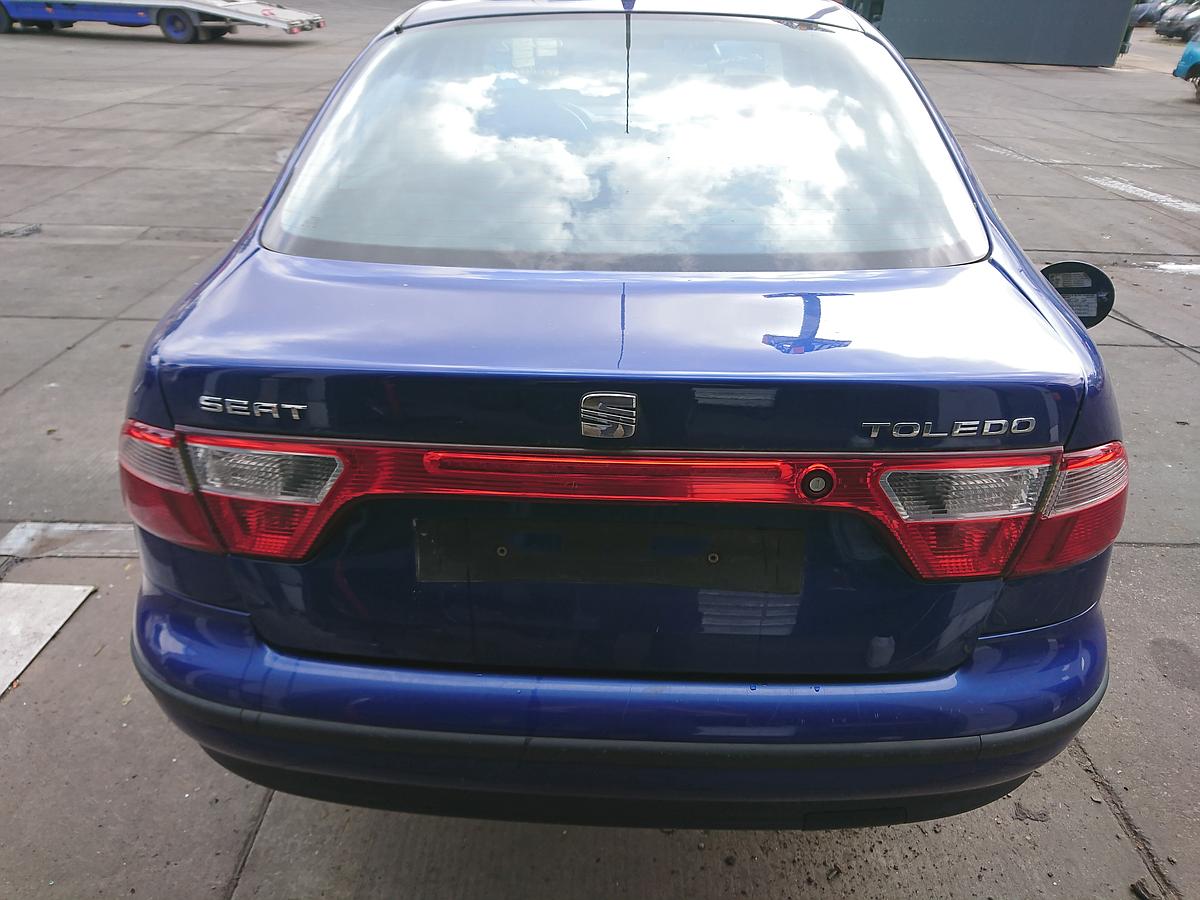 Seat Toledo 1M orig Heckklappe Deckel hinten S5N Aquamarinblau met Bj 01