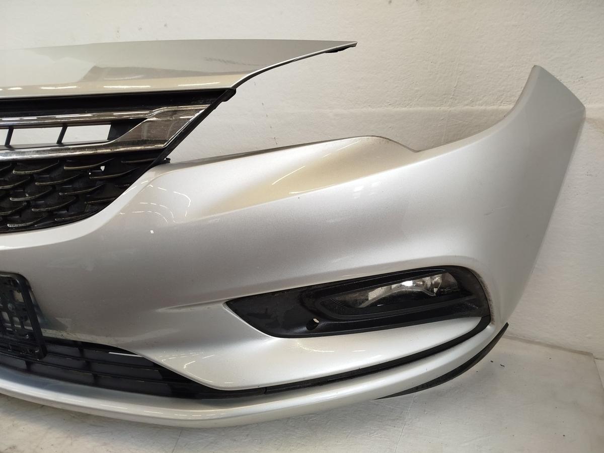 Opel Astra K B16 Caravan Stoßfänger vorn Frontschürze mit Nebel Z176 Argonsilber