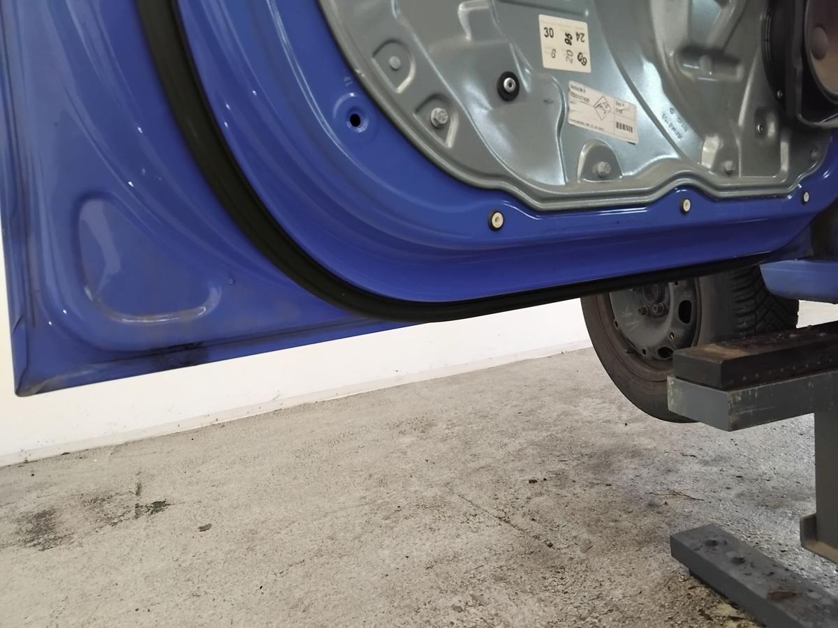 VW Polo 9N3 T&uuml;r vorn links Fahrert&uuml;r 5-t&uuml;rig summerblue LA5F BJ2009