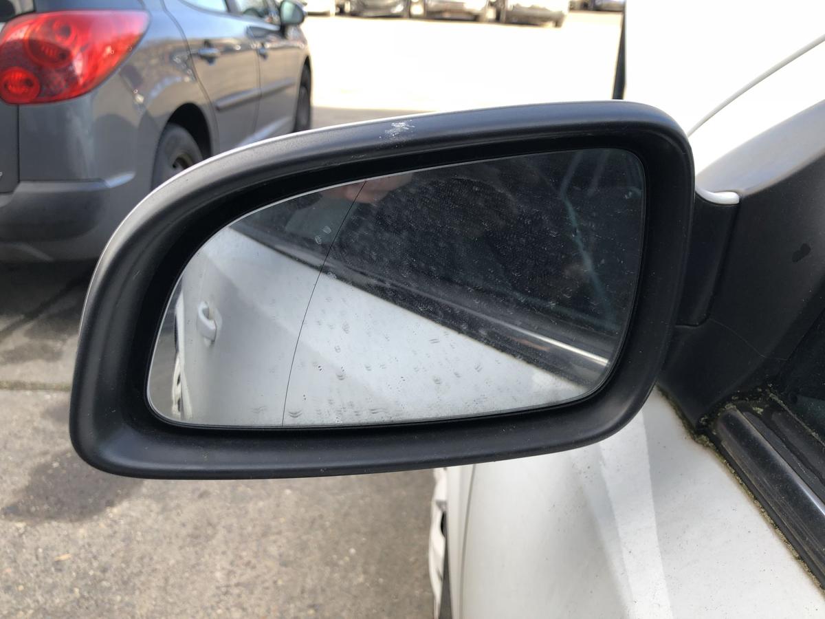 Opel Astra H GTC Au&szlig;enspiegel links R&uuml;ckspiegel elektrisch Spiegel 10U wei&szlig;
