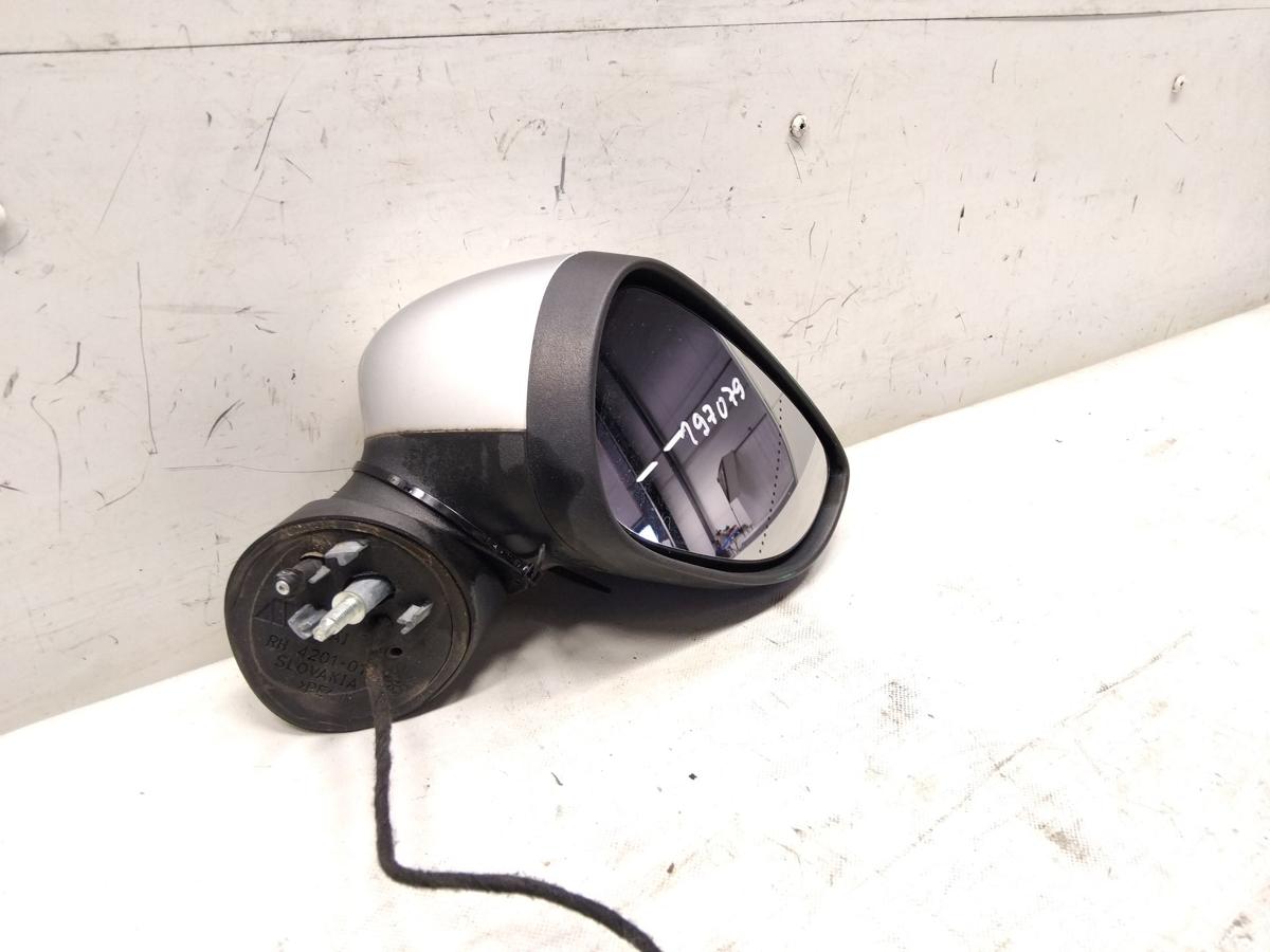 Ford Fiesta JA8 original Au&szlig;enspiegel rechts elektrisch&beheizt Polarsilber BJ09