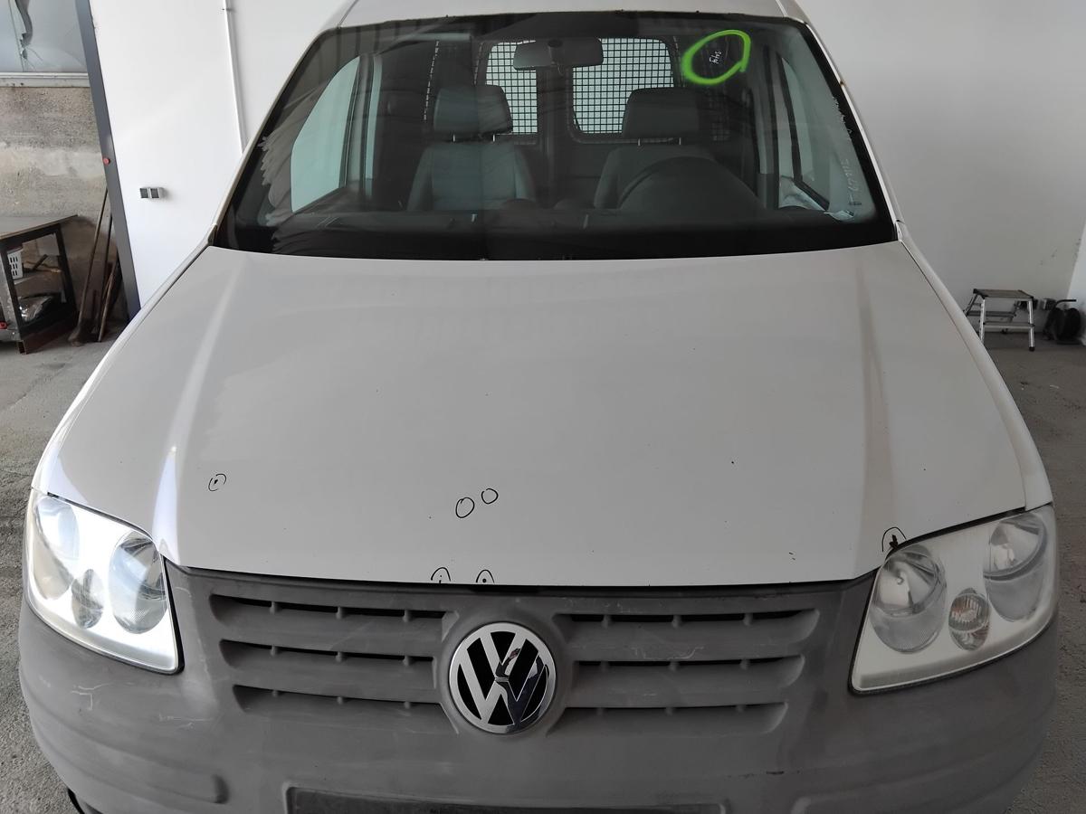 VW Caddy 2K original Motorhaube Deckel vorn LB9A Candywei&szlig; BJ2005