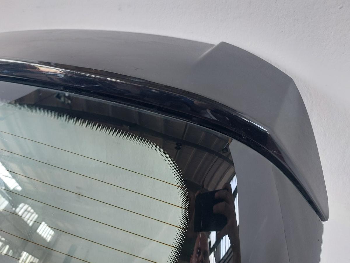 Opel Corsa D Heckklappe mit Scheibe nur f&uuml;r 5 t&uuml;rer im Rohbau 2HU Saphirschwarz