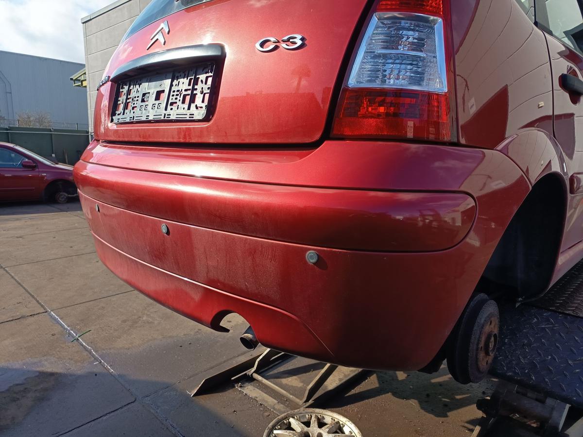 Citroen C3 original Sto&szlig;stange F&auml;nger hinten Heck EKQ Luziferrot Bj 2007