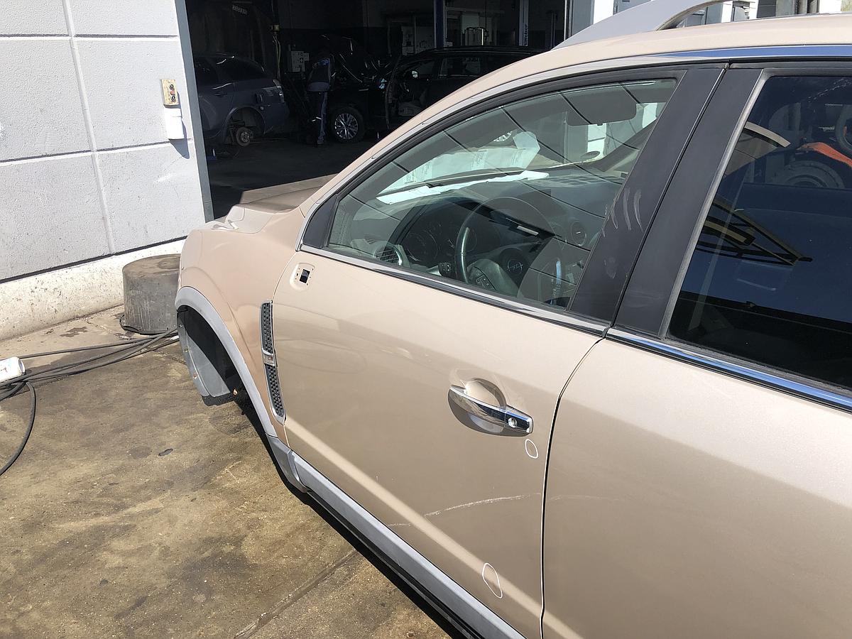 Opel Antara orig Tür links vorn Fahrertür GOZ Sandbeige Met Bj 2012