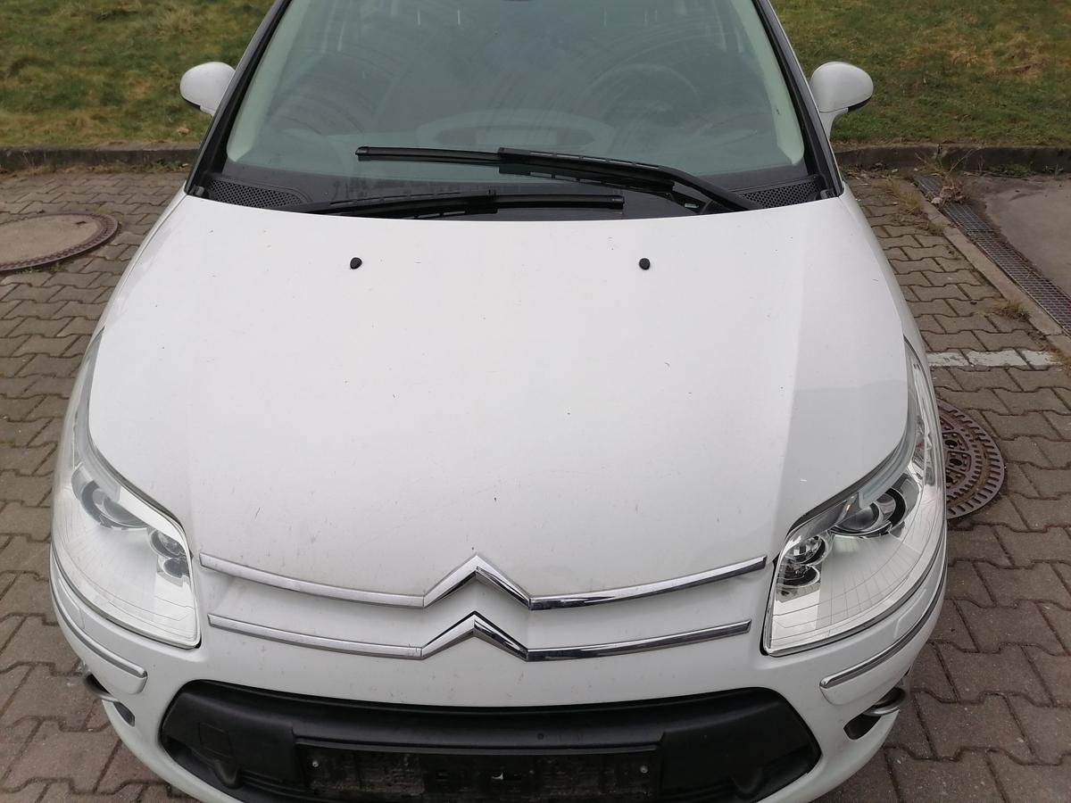 Citroen C4 original Motorhaube EWP Weiss Banquise Facelift Bj.2009