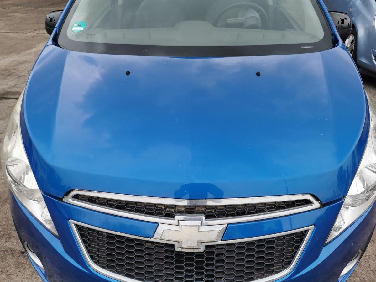 Chevrolet Spark M300 Motorhaube Haube Klappe Bonnet vorn GCT Moroccan Blue