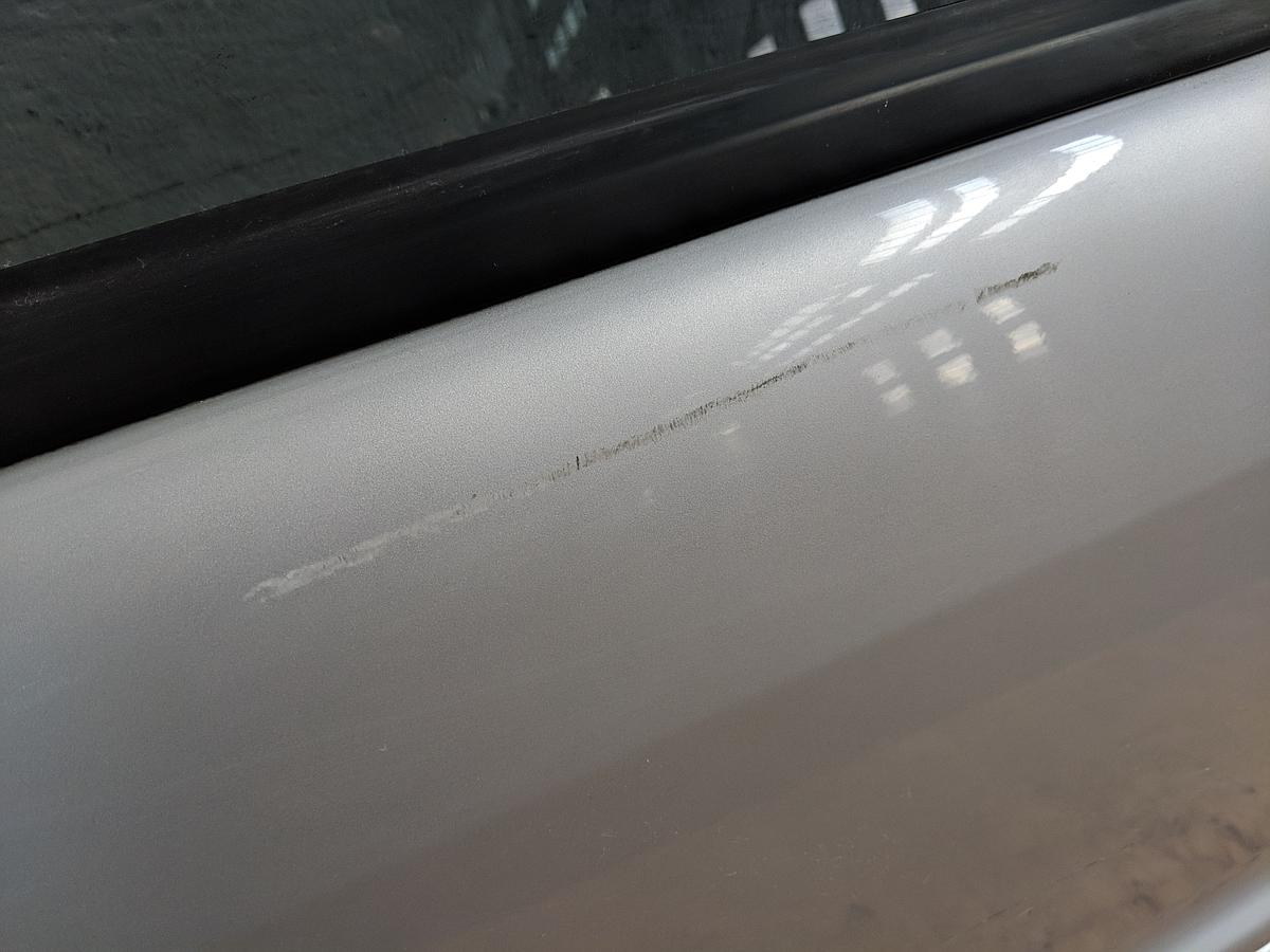 Mercedes ML 163 Bj.98-05 Tür hinten links Roh silber