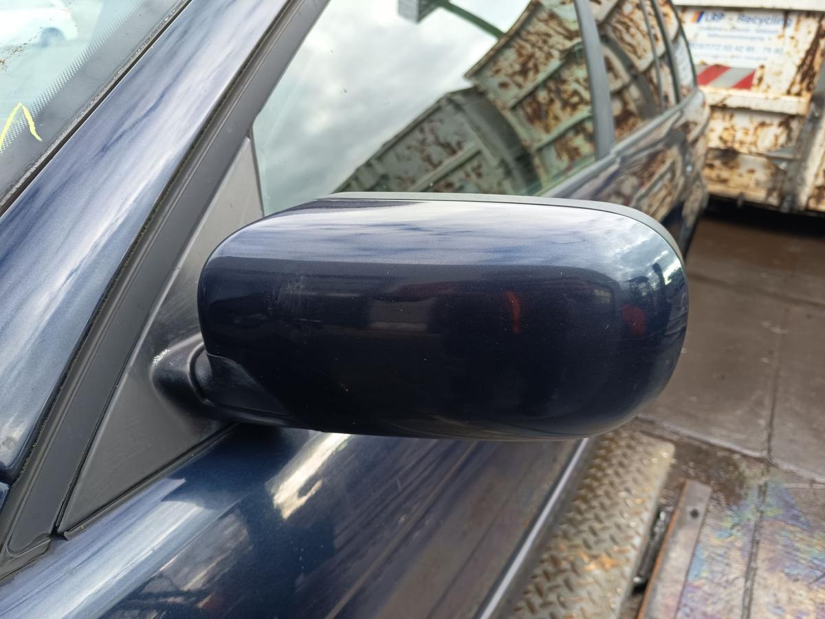 BMW E39 original Aussenspiegel links elektrisch anklapp 317/5 Orientblau Bj 2003