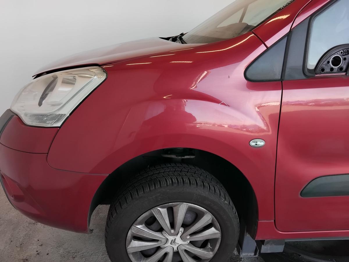 Citroen Berlingo 2 original Kotfl&uuml;gel vorn links EKQ luziferrot BJ2010