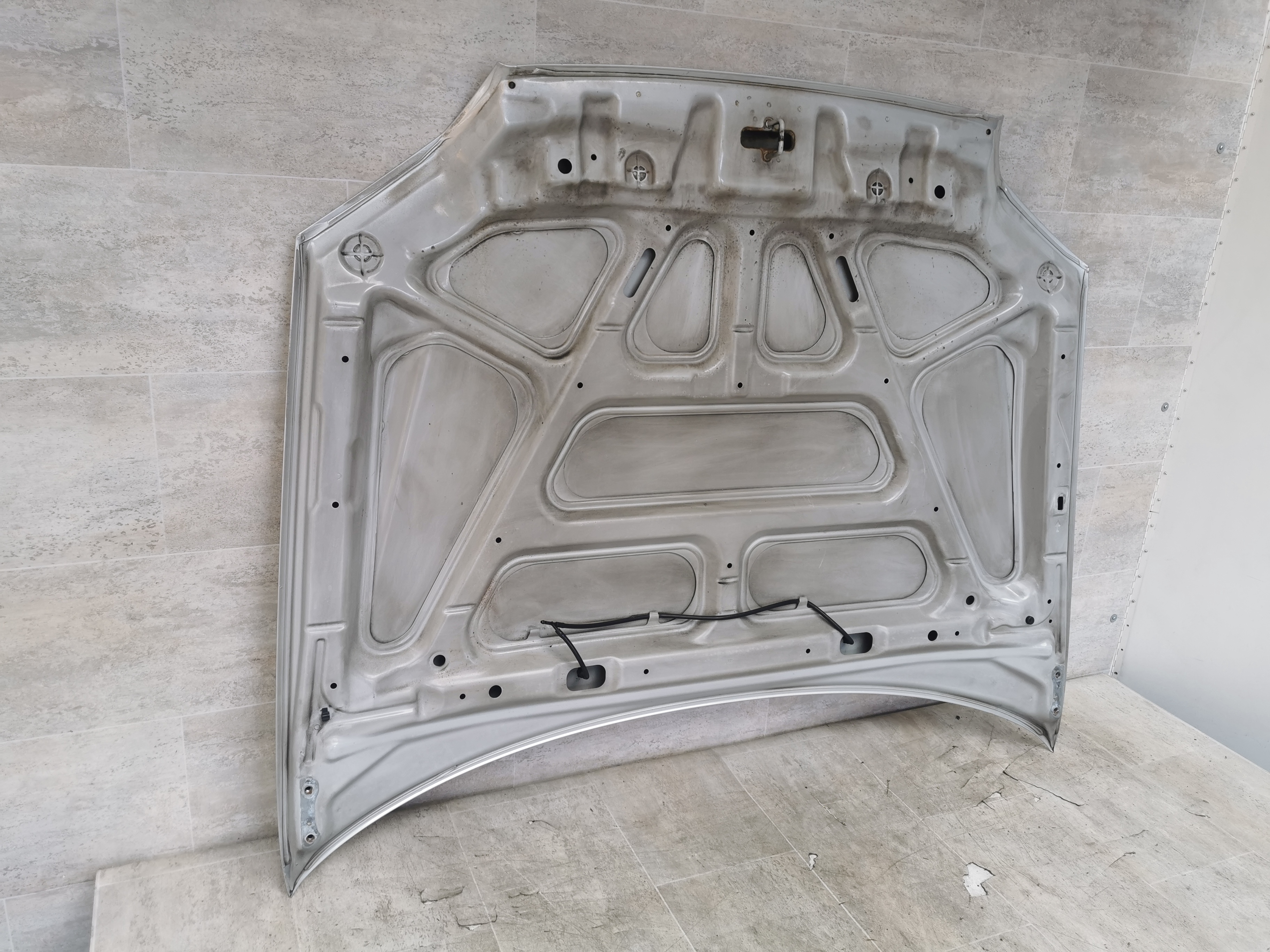 Hyundai Accent 5-türig 03-05 Motorhaube CLEAN SILVER [CS] Klappe vorn