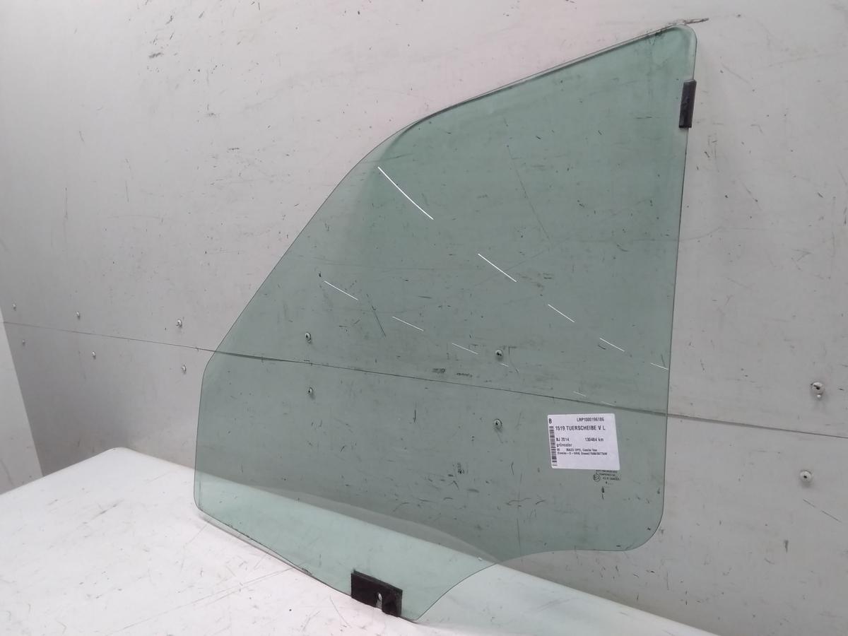 Opel Combo D T&uuml;rscheibe vorn links gr&uuml;ncolor Bj.2014