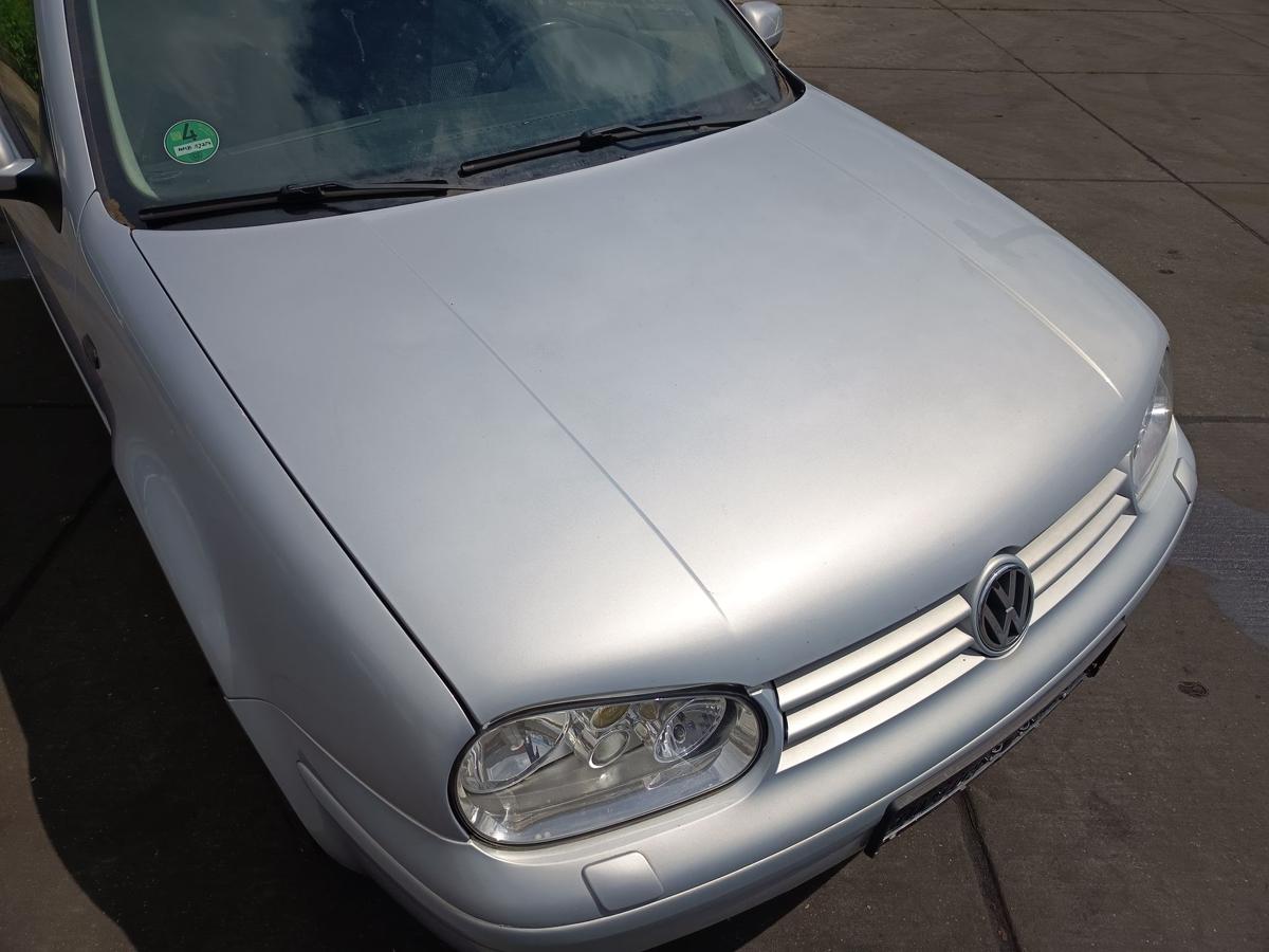 VW Golf IV original Motorhaube Deckel vorne LB7Z Satinsilber Bj 2000