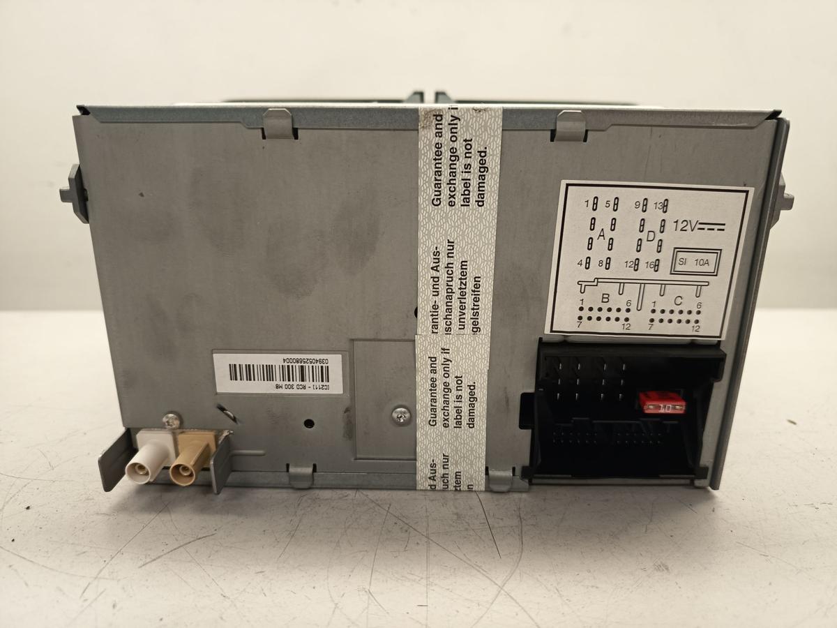 VW Passat 3C original Radio RCD 300 Baujahr 2006