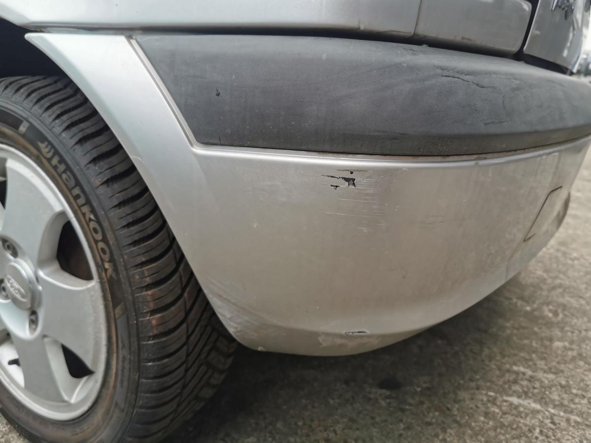 Ford Fiesta JBS Stossfänger Stossstange Bumper hinten Polar Silber met 5trg ab99