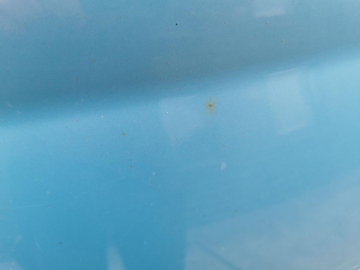 Ford KA RU8 Heckklappe Klappe Deckel hinten mit Scheibe Scuba Blau ROHBAU