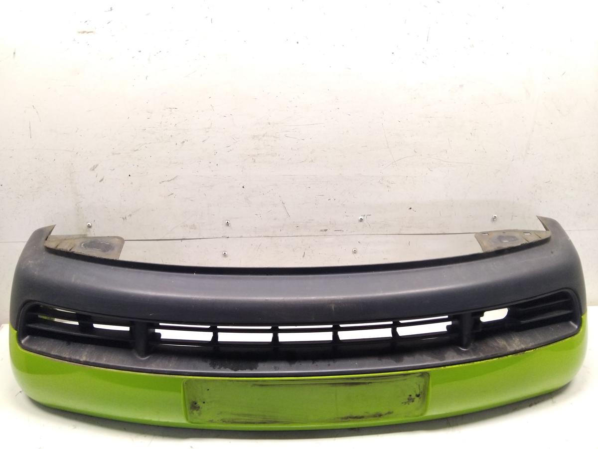 VW Lupo 6X original Sto&szlig;f&auml;nger Sto&szlig;stange vorn LR6A Fantasiagr&uuml;n BJ1999