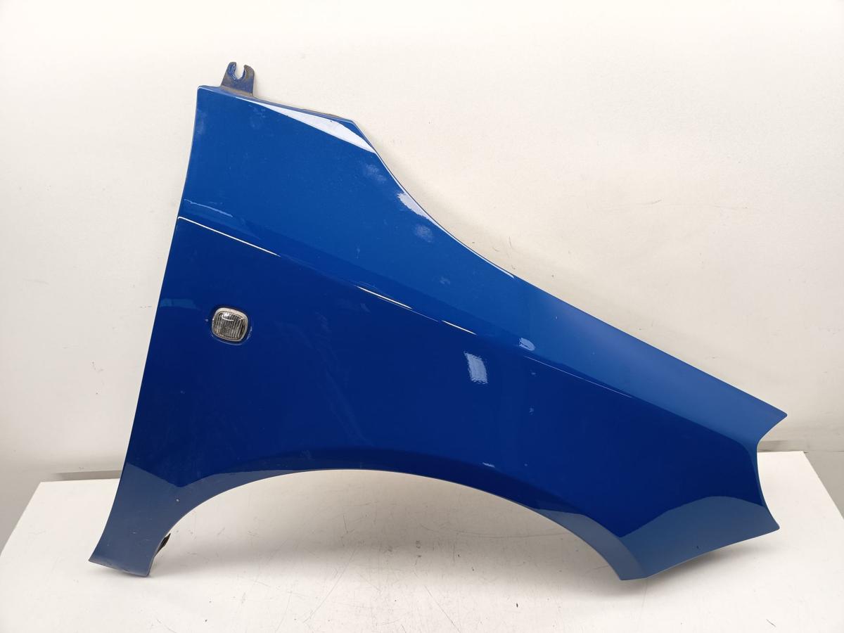 Skoda Fabia II 5J original Kotfl&uuml;gel rechts LF5K Dynamikblau Baujahr 2009