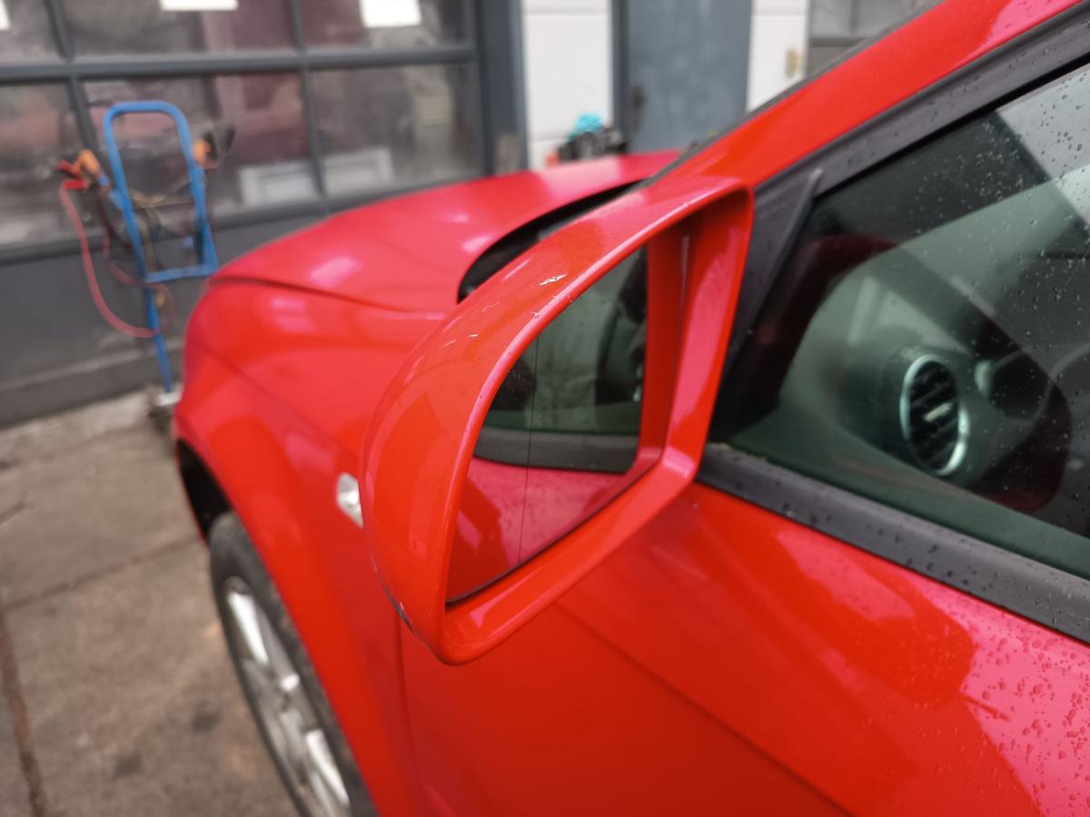 Audi A3 8PA original Aussenspiegel links elektrisch Y3J Brillantrot Bj 2005