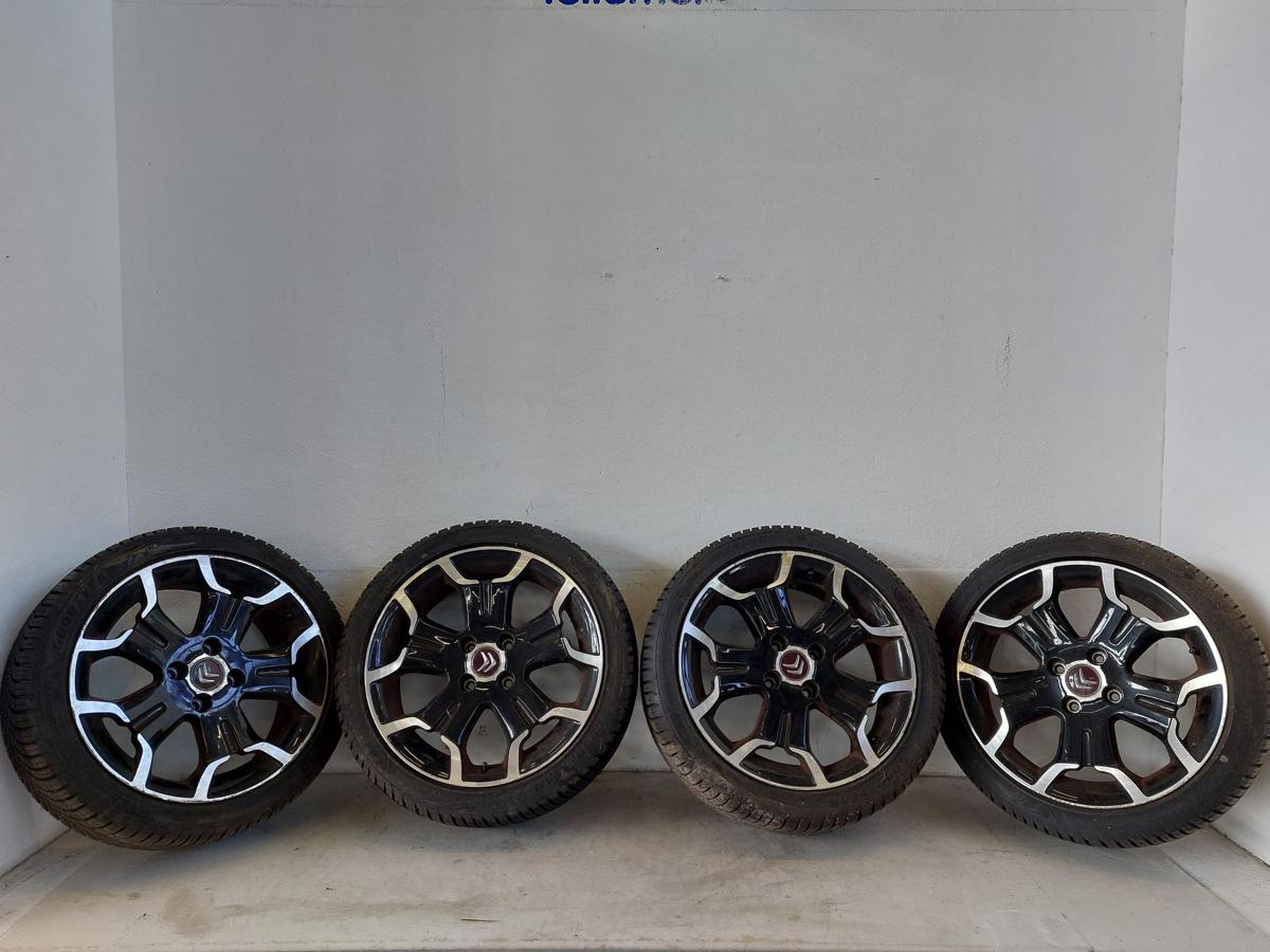 Citroen DS3 Sport Chic Komplettradsatz Alufelgen Original 7x17 ET25 Allwetter