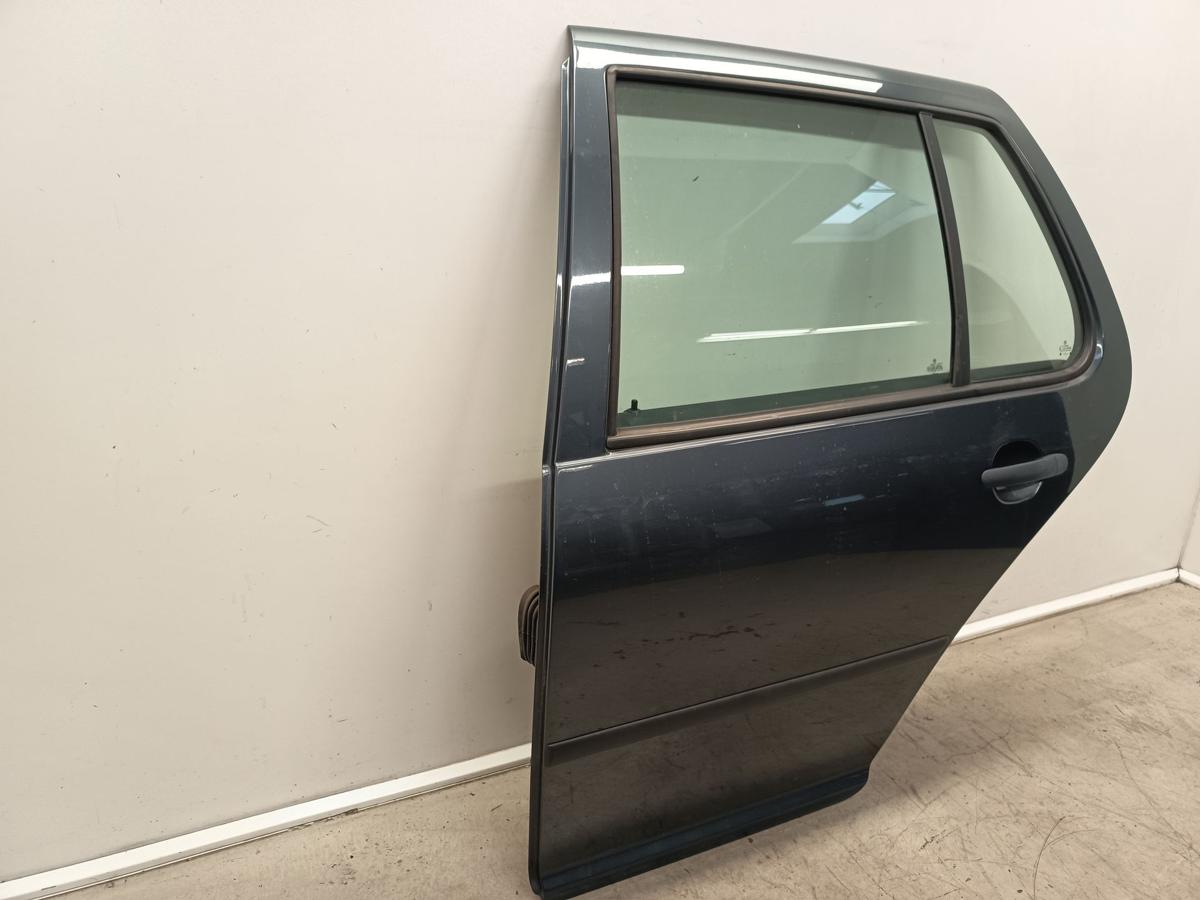 VW Golf IV 1J Bj 2000 Limousine orig Tür hinten links LC7V Blue Anthrazit Perl