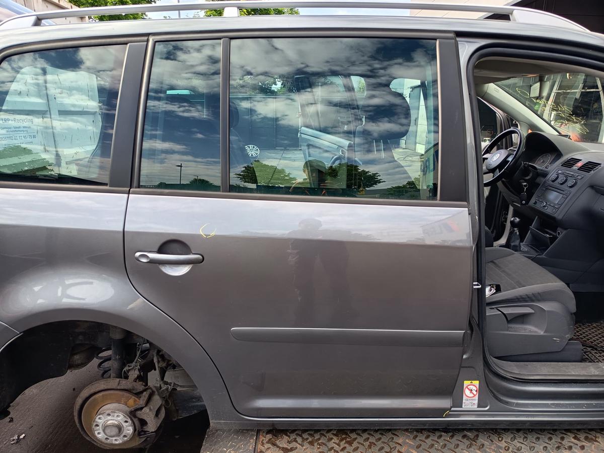 VW Touran 1T original Tür hinten rechts Fond D7X Platingrau Bj 2006