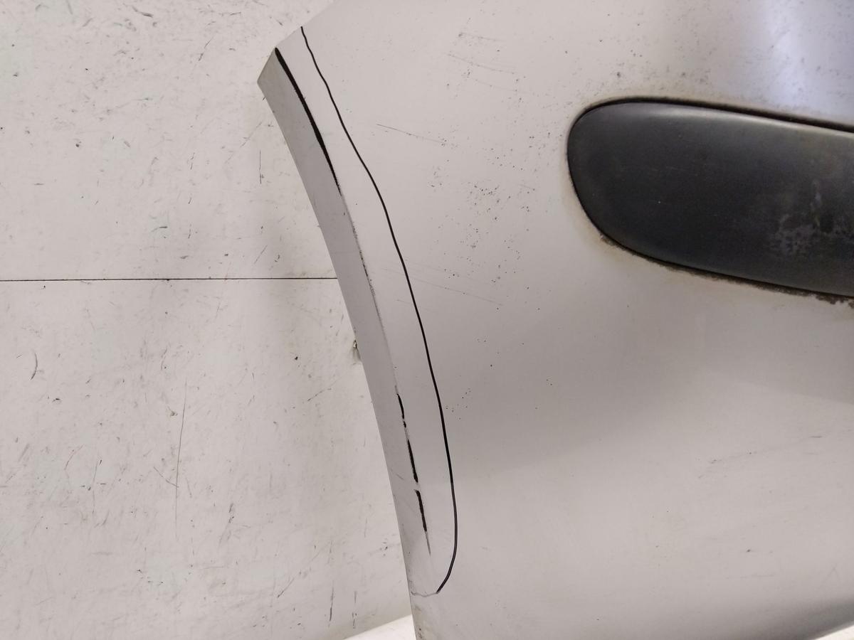 Mitsubishi Colt Z30 original Sto&szlig;stange Stossf&auml;nger hinten 5-T&uuml;rer silber BJ2006